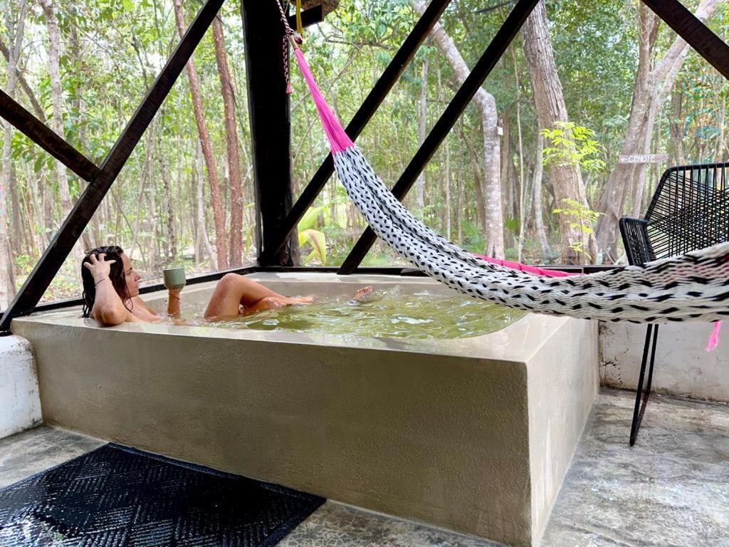 Casa Costal - Glamping Experience Hotel Puerto Morelos Ngoại thất bức ảnh